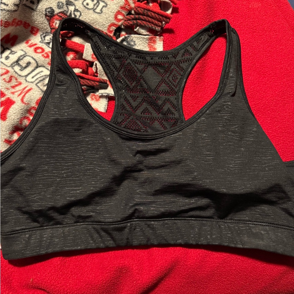 Black Women's Sports Bra
